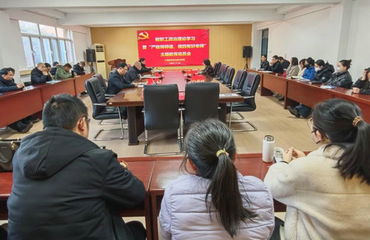 我院扎实开展“严教师师德 优学生学风”主题教育